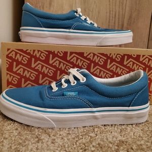 vans turquoise et gris